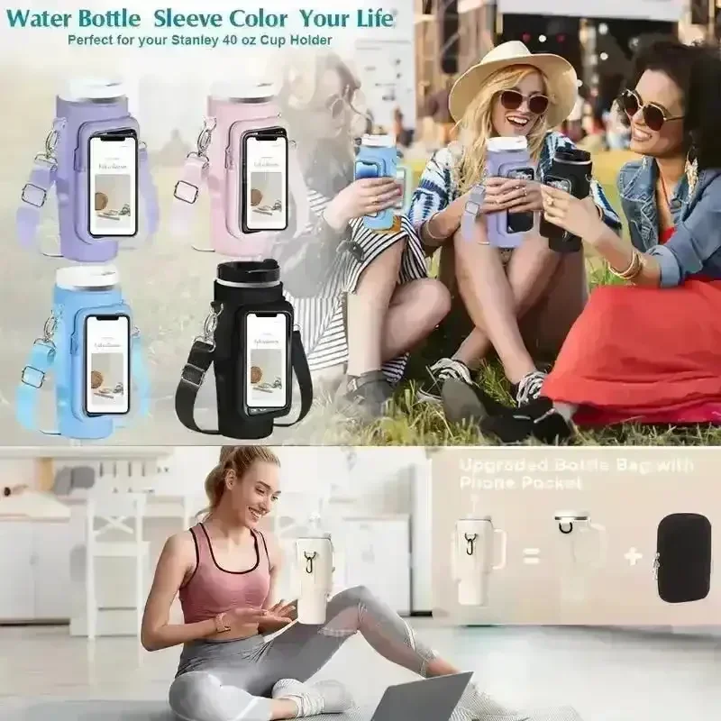 Transparent Pocket Neoprene Bag (For Stanley 40 oz) - Image 6