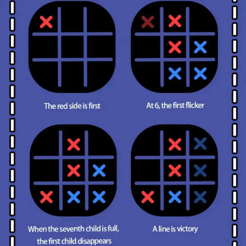 TrendSet Tic Tac Toe XO Portable Game - Image 5