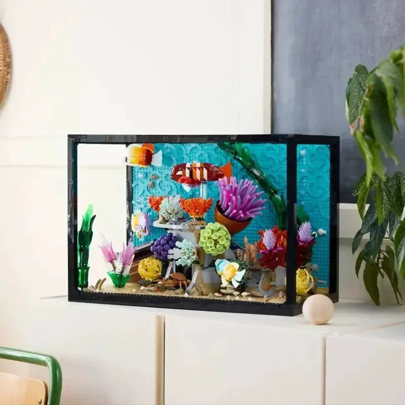 Tropical Aquarium Icons Building Blocks - Image 3