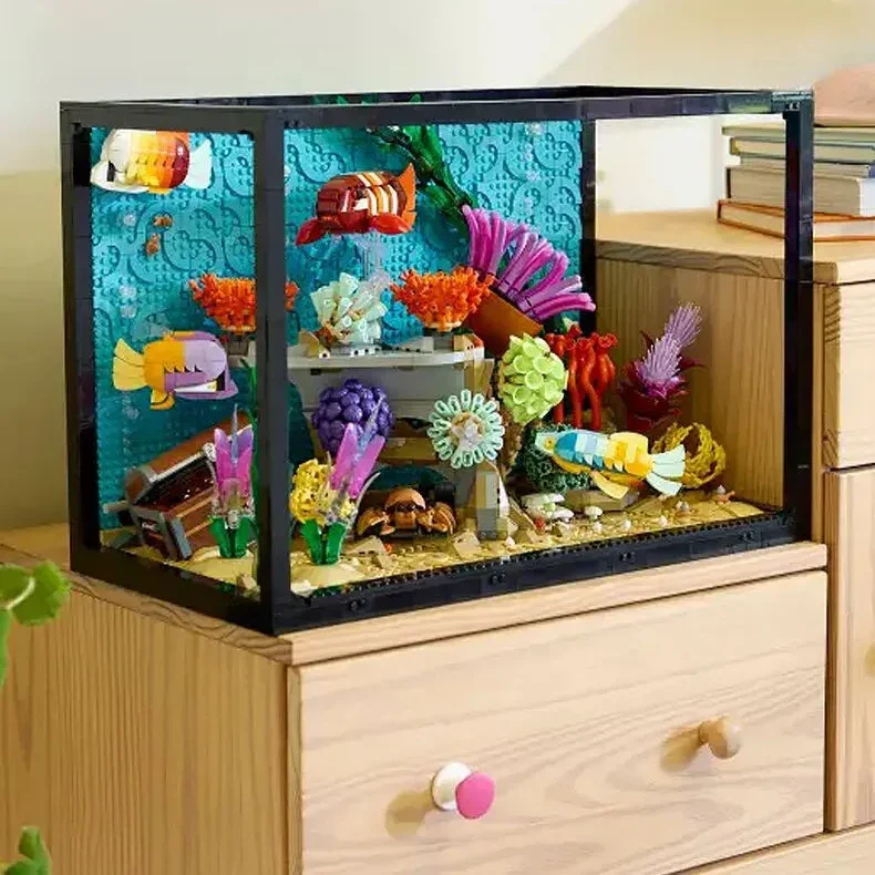 Tropical Aquarium Icons Building Blocks - Image 5
