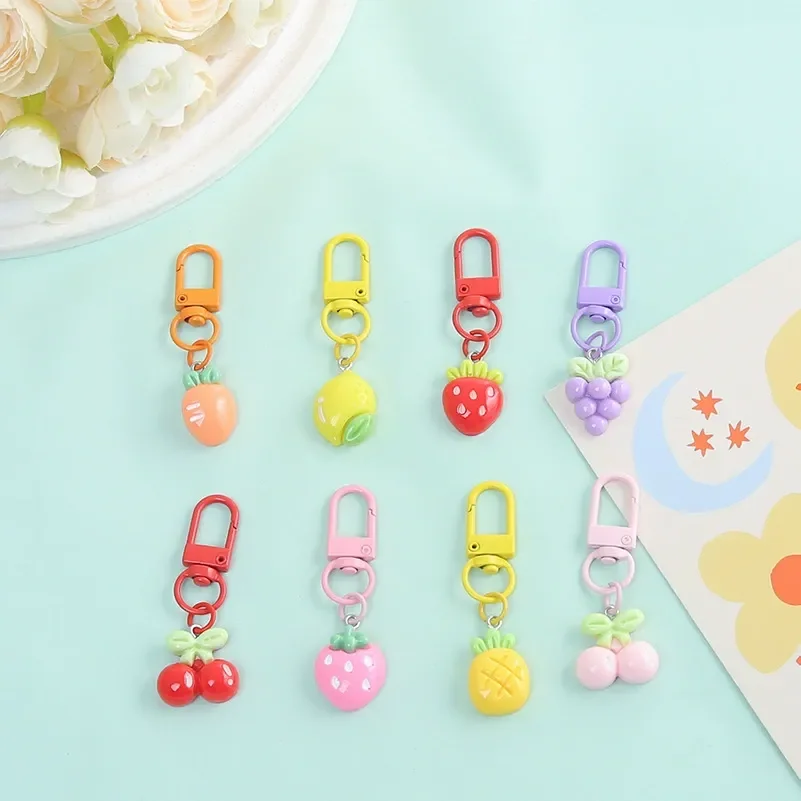 Tropical Fruit Paradise Keychain - Image 5