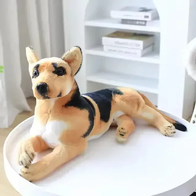 True Paws Lifelike Seated Dog Toy (40 cm) - Image 6