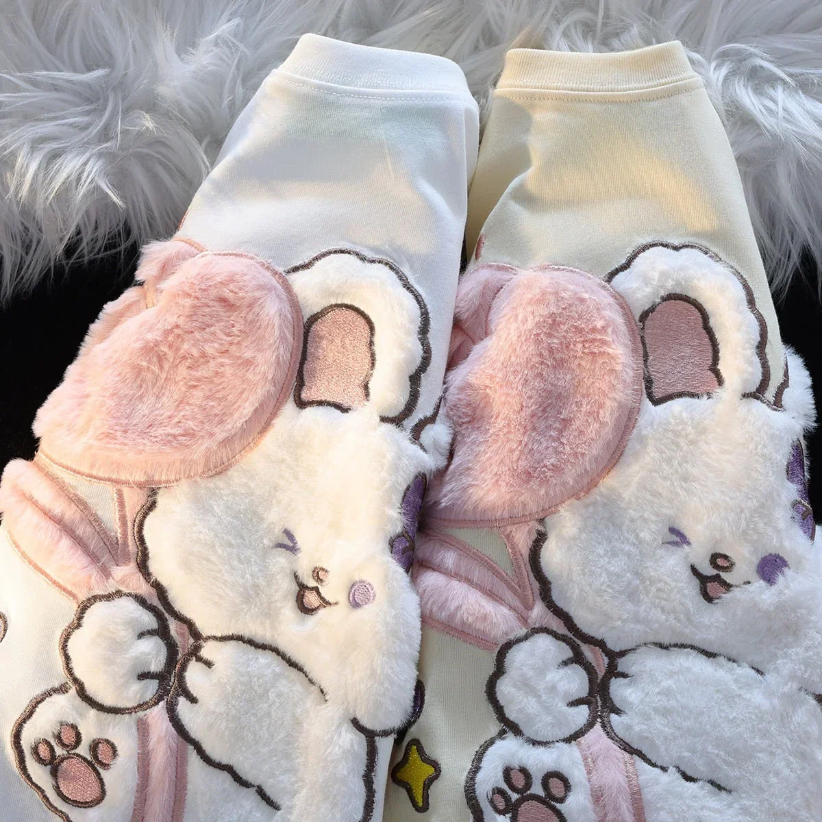 Tulip Bunny Fluffy T-shirt - Image 3