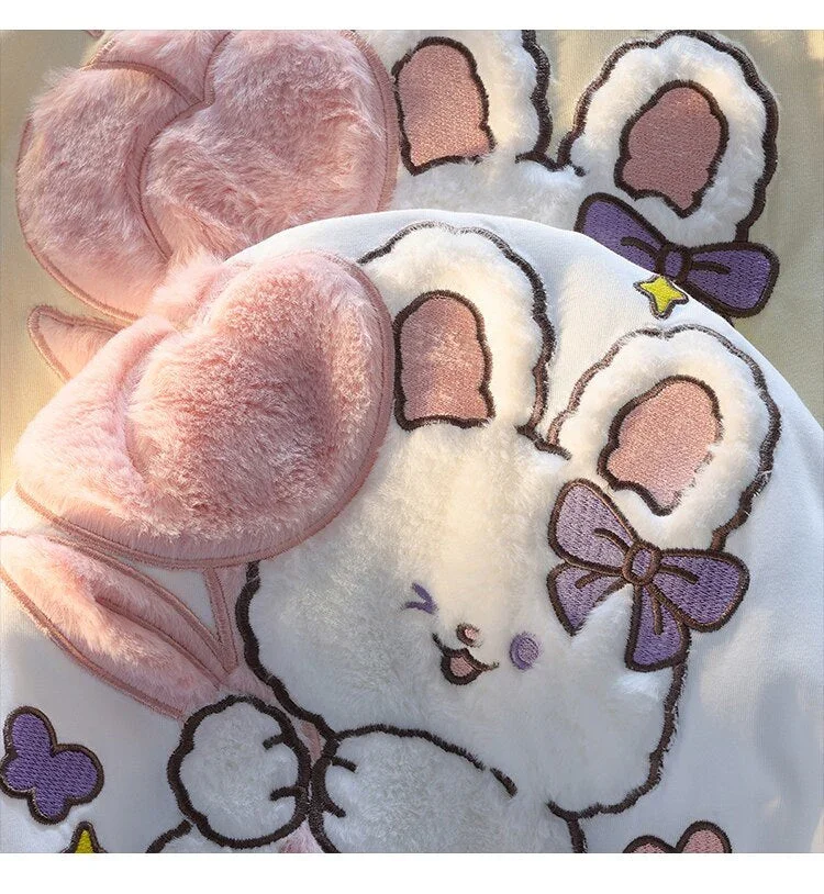 Tulip Bunny Fluffy T-shirt - Image 5
