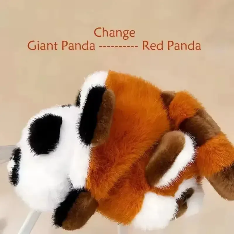 Reversible Cuddles 2 in 1 Panda Keychain - Image 3