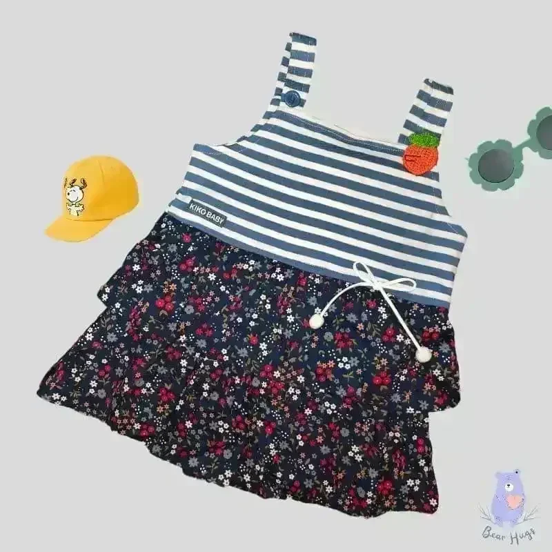 Two Layer Girls Frock Set