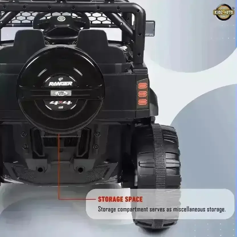 Two Seater Double Battery Big Size 4x4 Kids SUV - Image 4