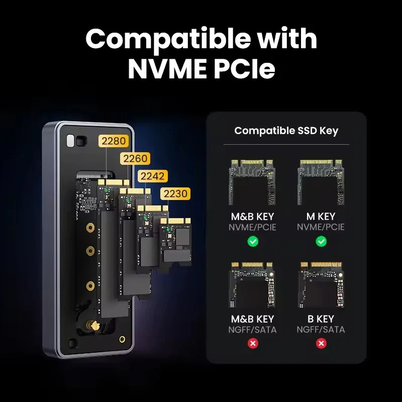 UGREEN 40Gbps NVMe SSD Case - Image 6