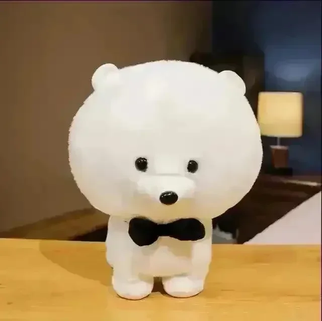 Ultra-Soft Realistic Bichon Frize Plush Dog (25 cm) - Image 9
