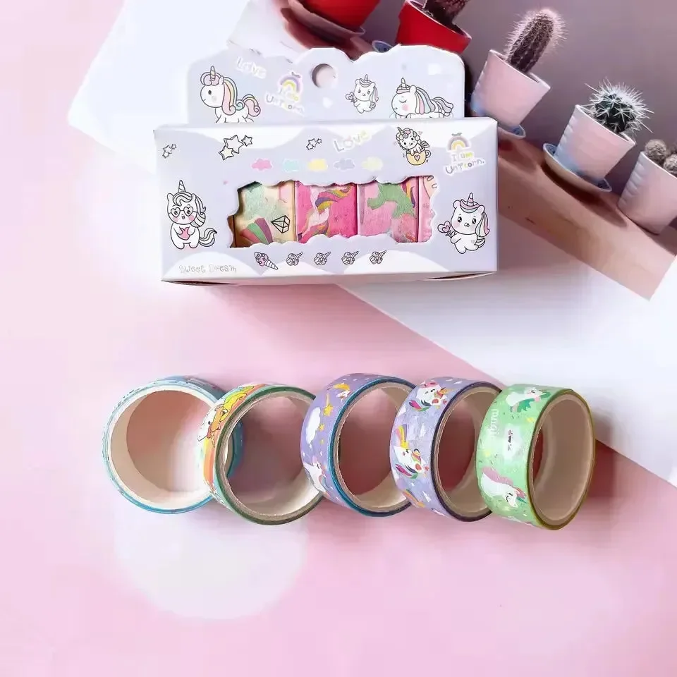 Unicorn Magic Washi Tape (Set of 5) - Image 4