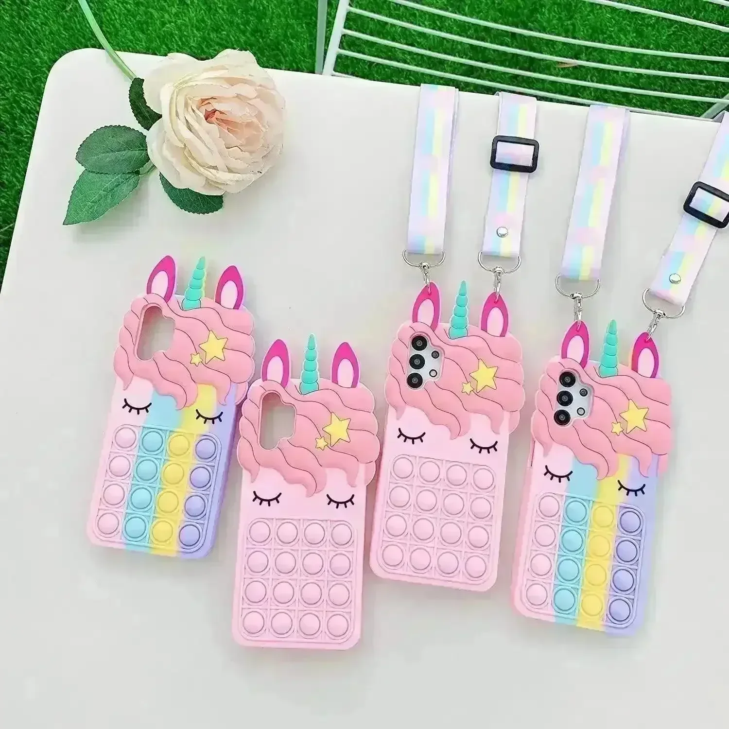 Unicorn Pop It Bubble Phone Case (For iPhone) - Image 2
