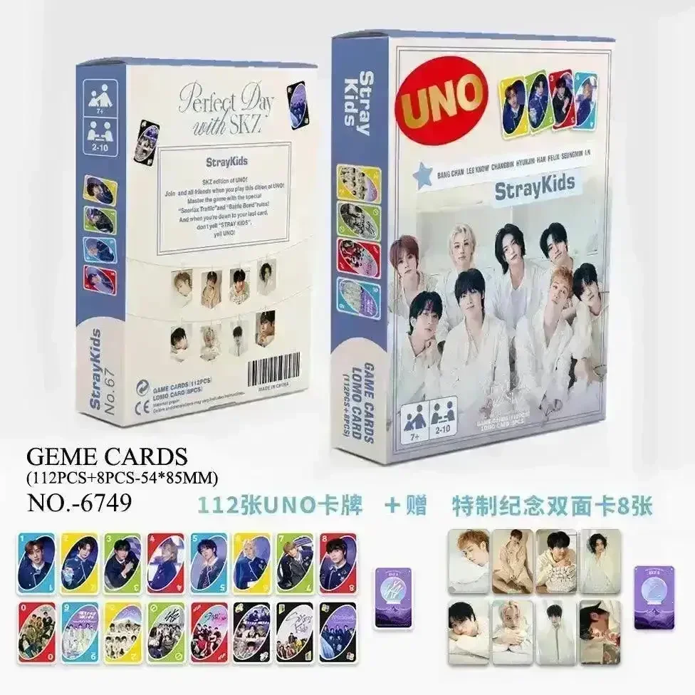 UNO BTS Stray Kids Card Game - Image 4