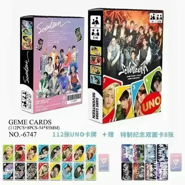 UNO BTS Stray Kids Card Game - Image 7