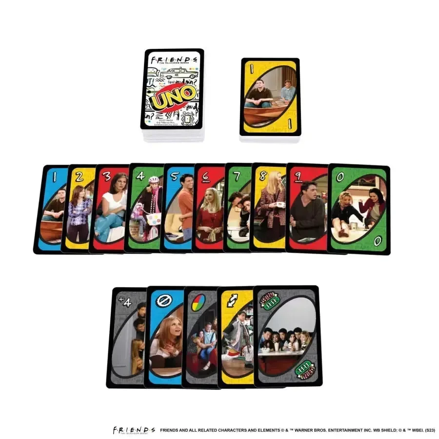 UNO Friends TV Show Card Game - Image 4