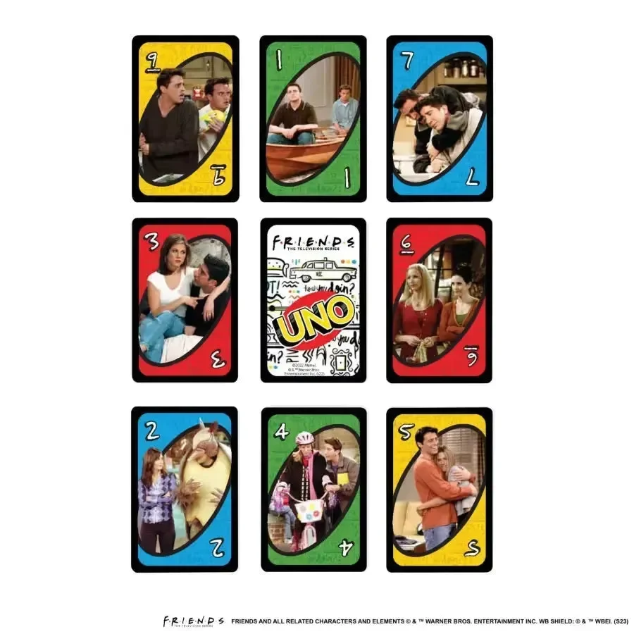 UNO Friends TV Show Card Game - Image 5