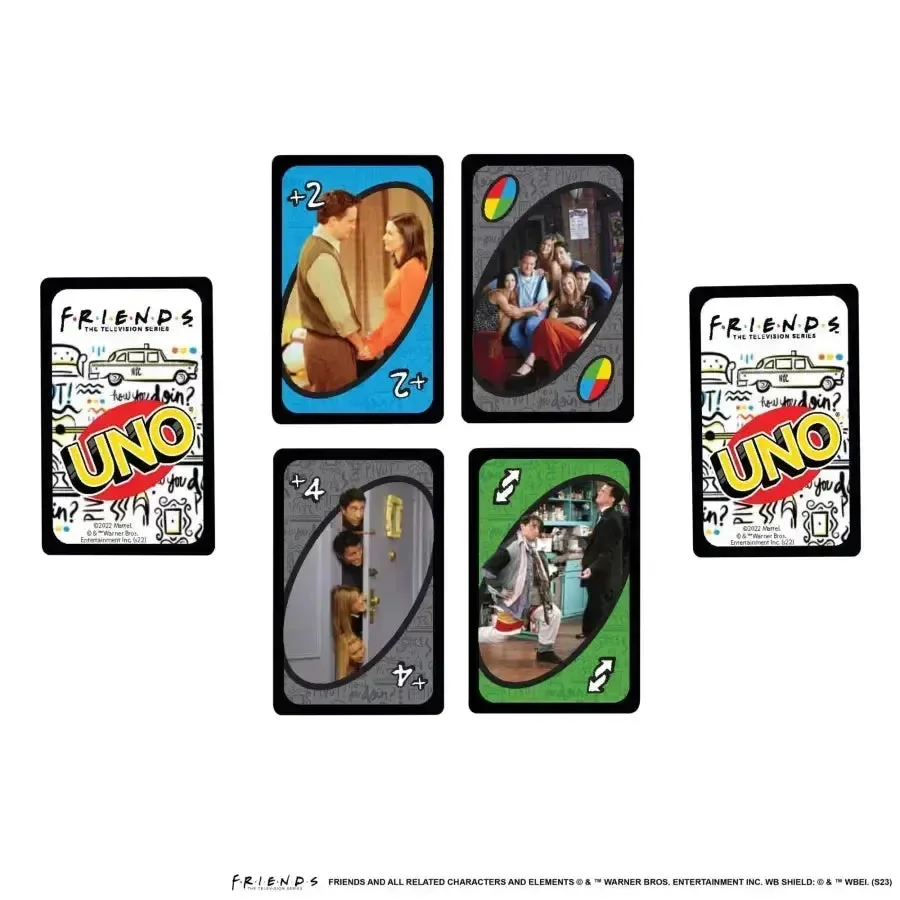 UNO Friends TV Show Card Game - Image 6