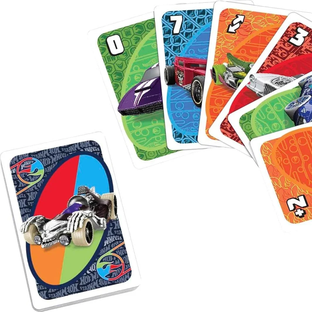 UNO Hot Wheels Card Game - Image 4