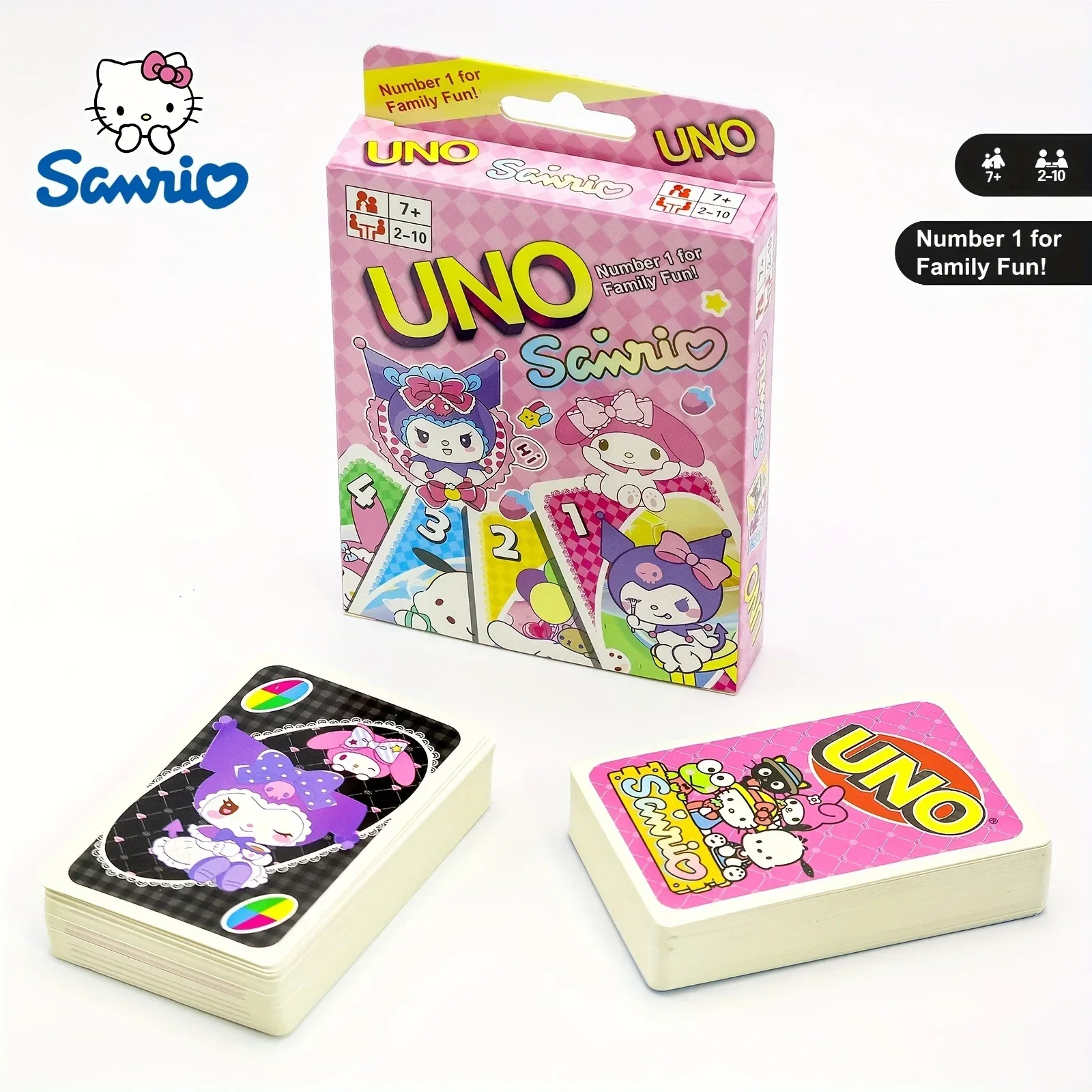 UNO Sanliou Hello Kitty Card Game - Image 5