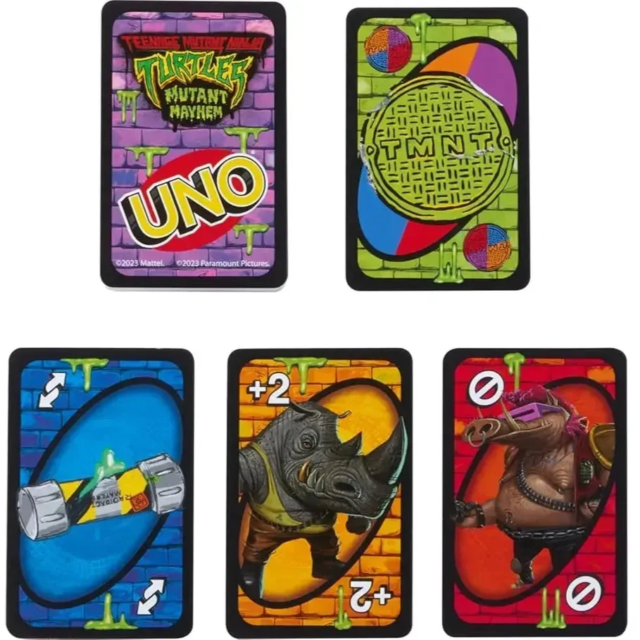 UNO Teenage Mutant Ninja Turtles Card Game - Image 2