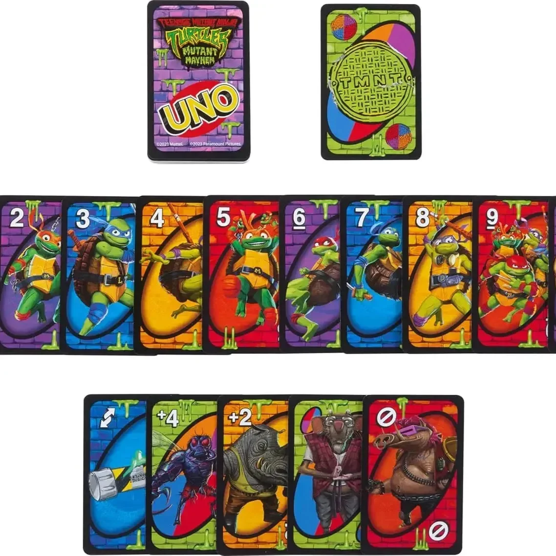 UNO Teenage Mutant Ninja Turtles Card Game - Image 5