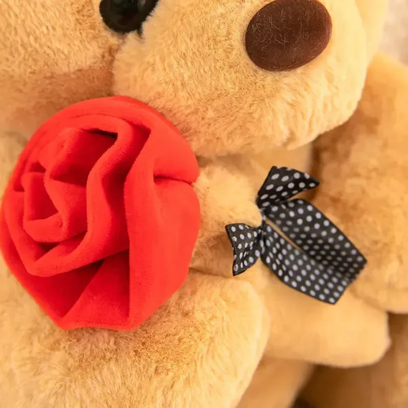 Valentine Rose Teddy Bear (30 cm) - Image 6
