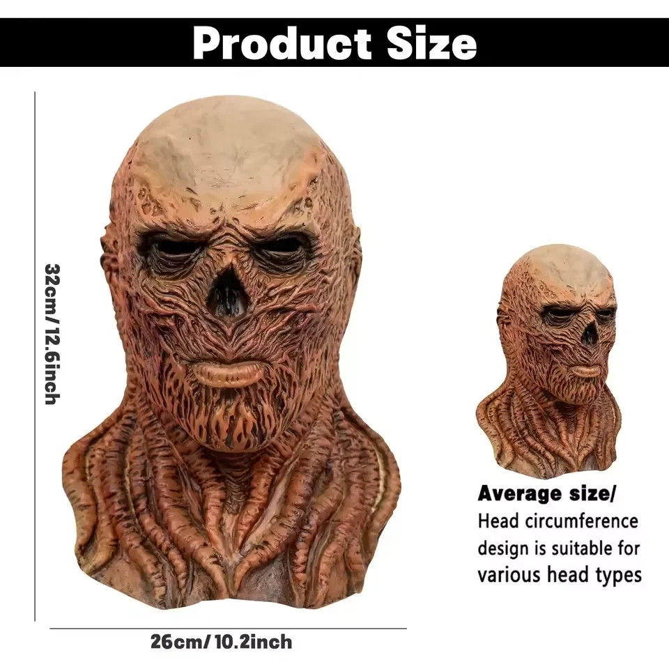 Vecna Overlord Latex Full-Face Mask - Image 8