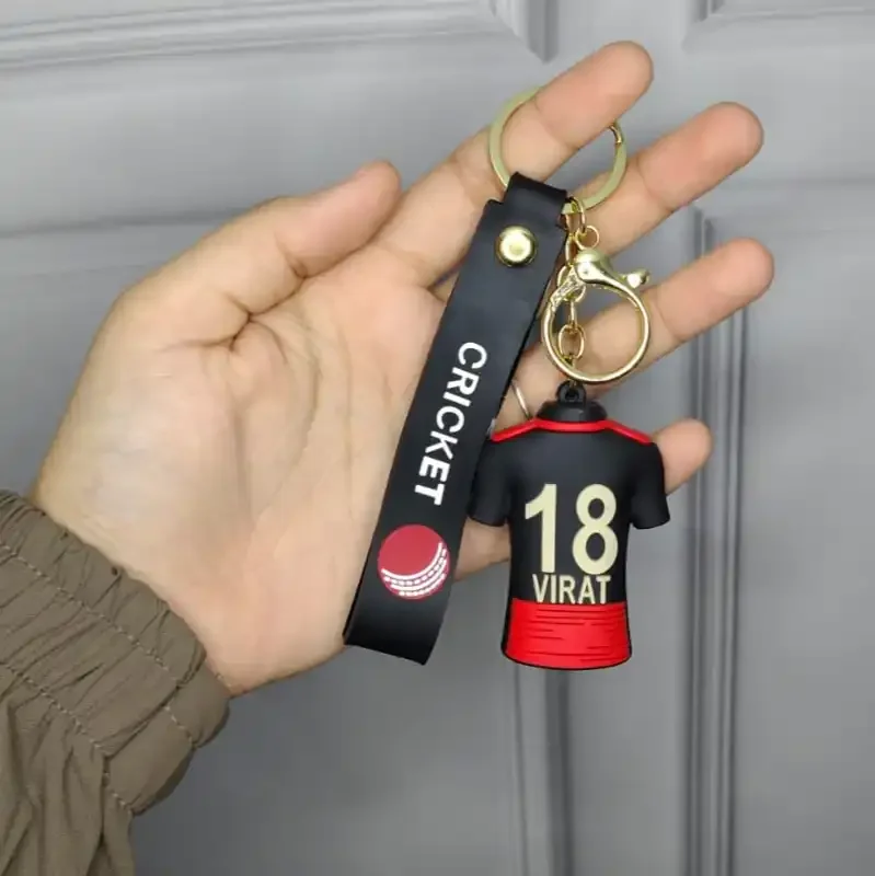 VK18 RCB Jersey 3D Keychain