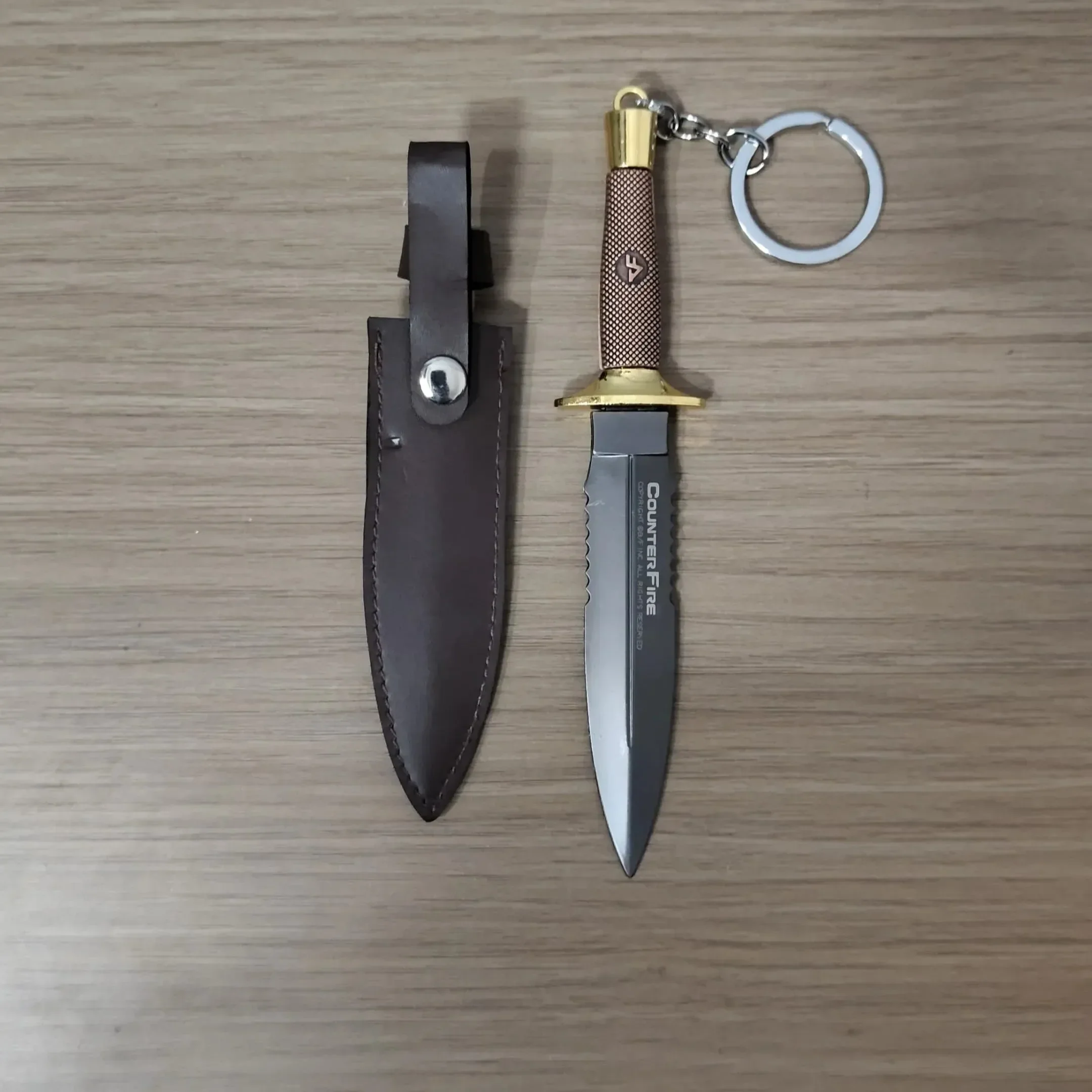 Battle Ready Knife Keychain (Random Style) - Image 4