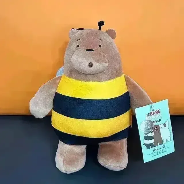 We Bare Bears Bee Plushies (20 cm) - Image 7