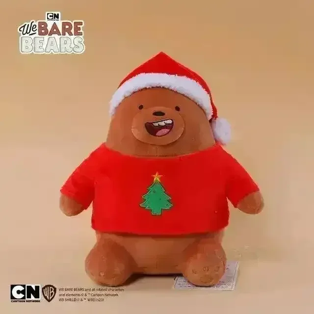 We Bare Bears Christmas Edition Plushies (25 cm) - Image 7