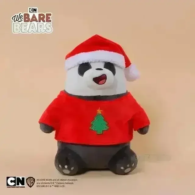 We Bare Bears Christmas Edition Plushies (25 cm) - Image 8