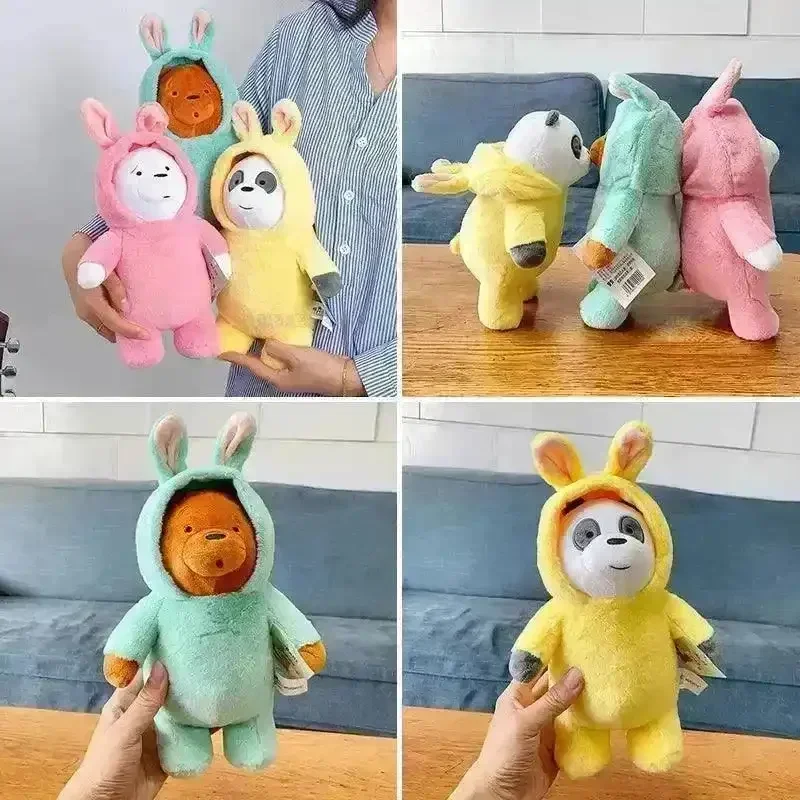 We Bare Bears Cosplay Bunny Plushies (25 cm) - Image 4