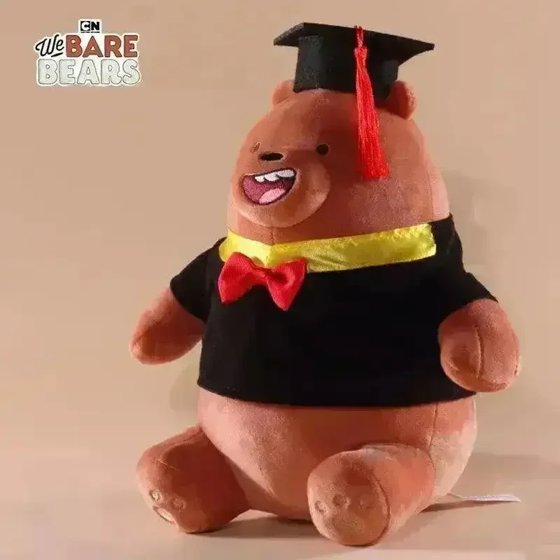 We Bare Bears Graduation Edition Plushies - Image 3