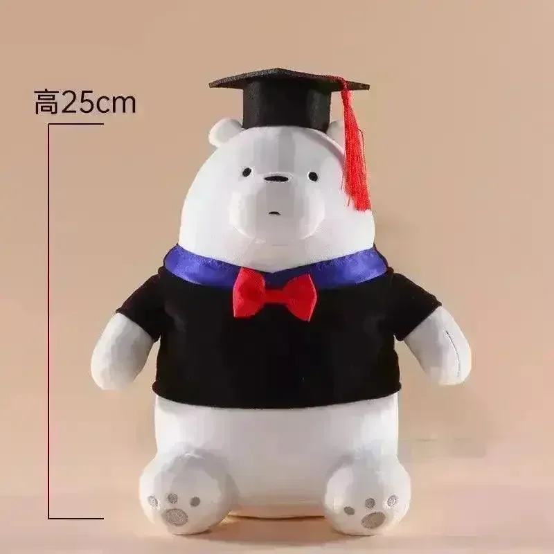 We Bare Bears Graduation Edition Plushies - Image 6