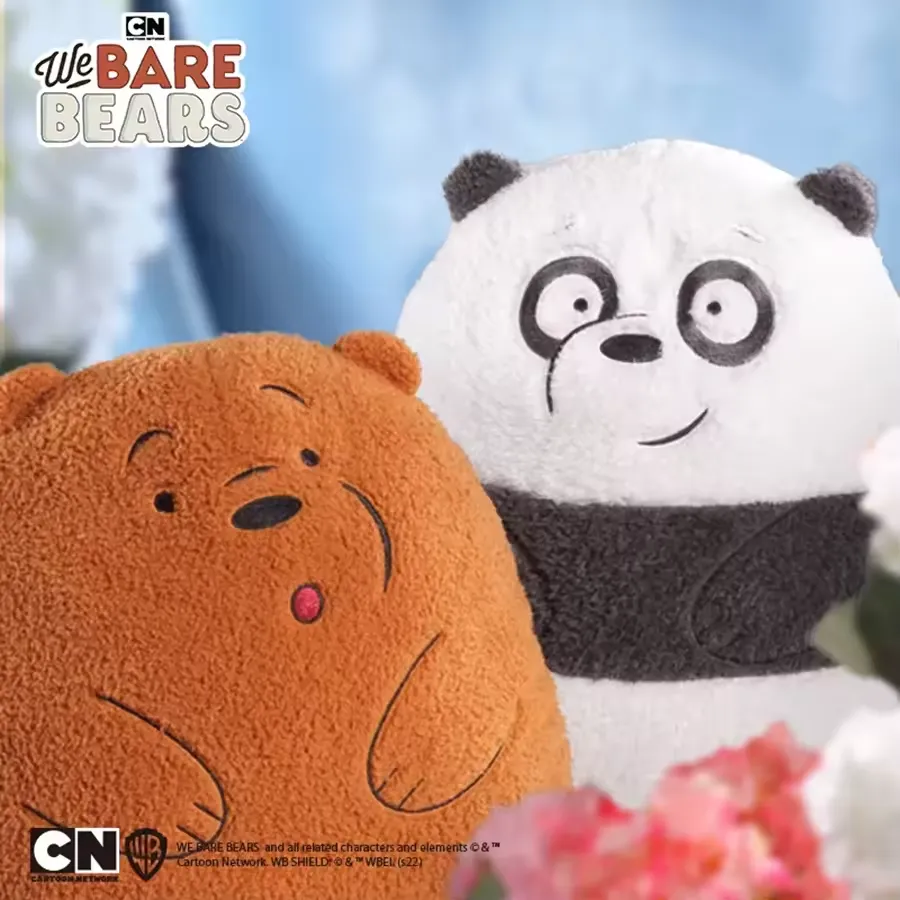 We Bare Bears Round Stack Plushies (35 cm) - Image 5
