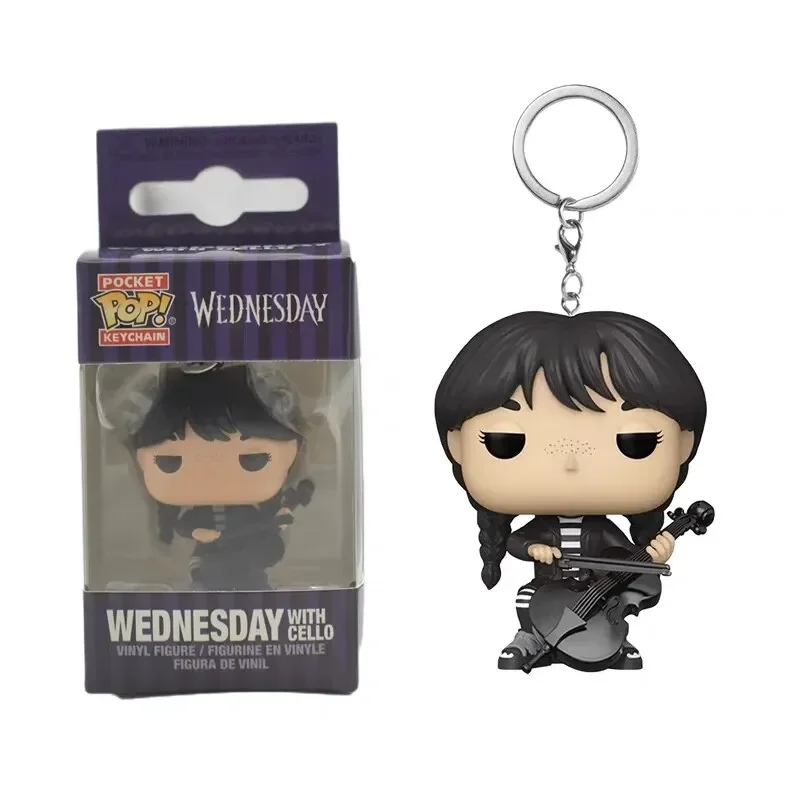 Funko Pop Wednesday Addams Keychain - Image 9