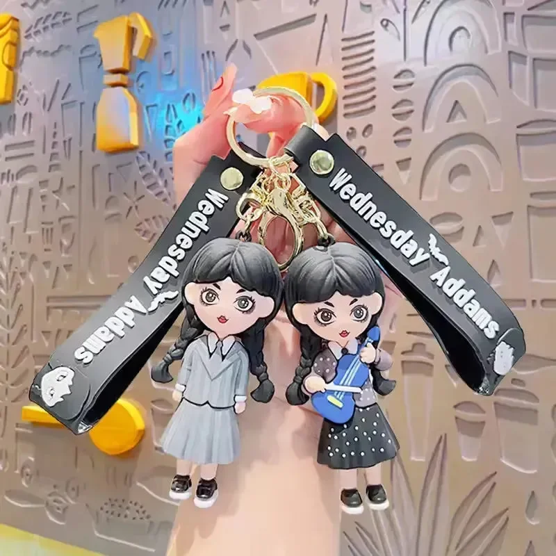 Wednesday Addams Spooky Keychain - Image 4
