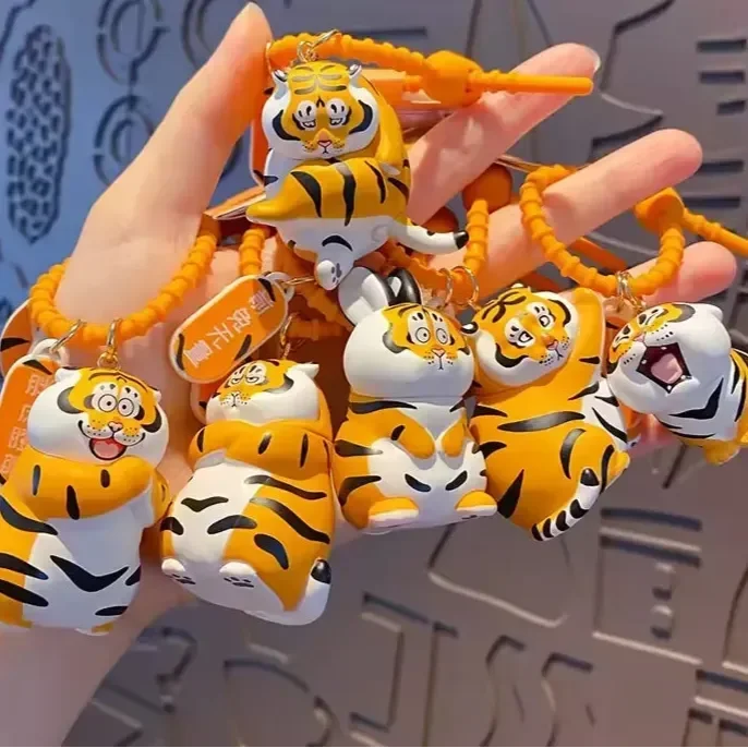 Whimsy Roar Panghu Tiger Keychain - Image 2