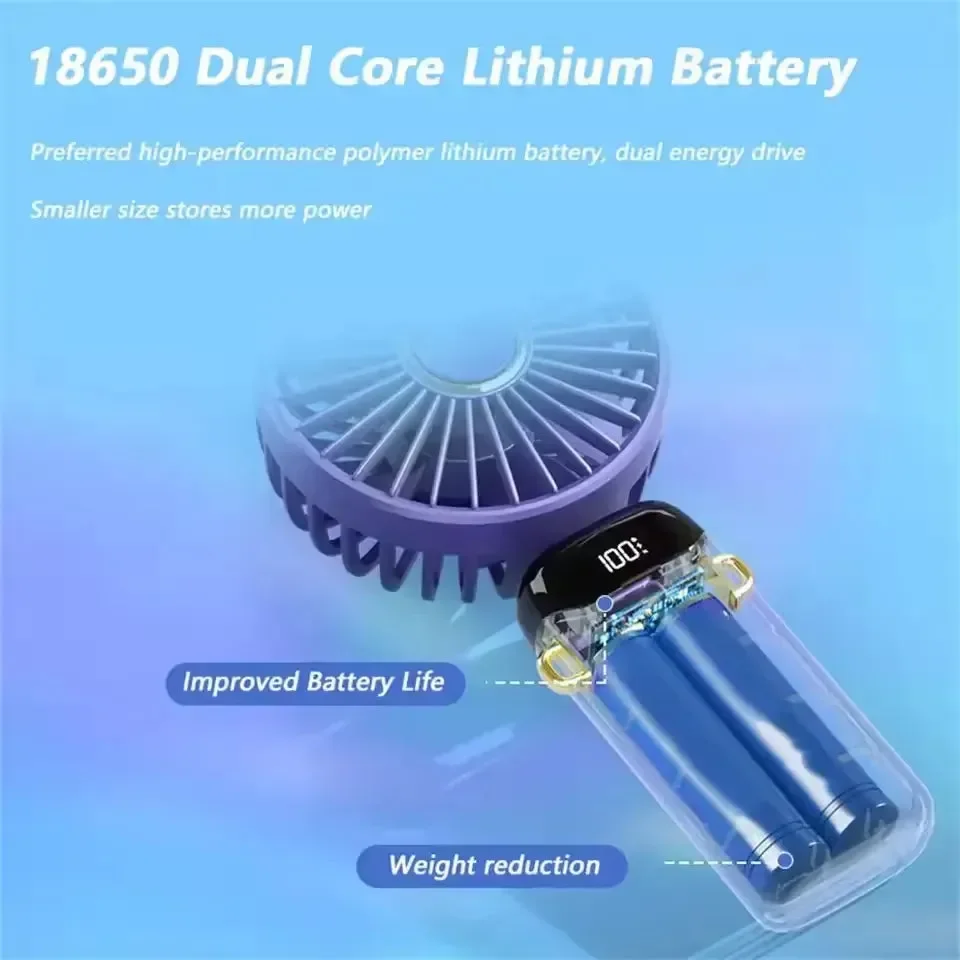 Whirlwind Go LED Portable Fan - Image 3