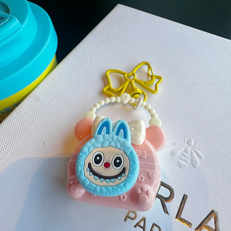 Winking Labubu Handbag Charm - Image 4