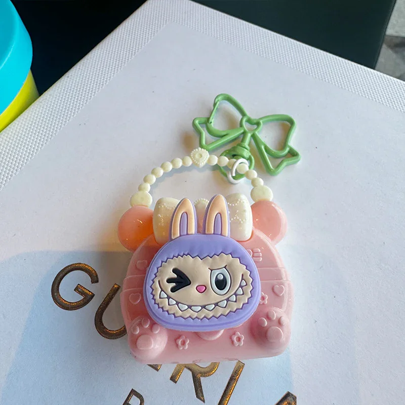 Winking Labubu Handbag Charm - Image 6
