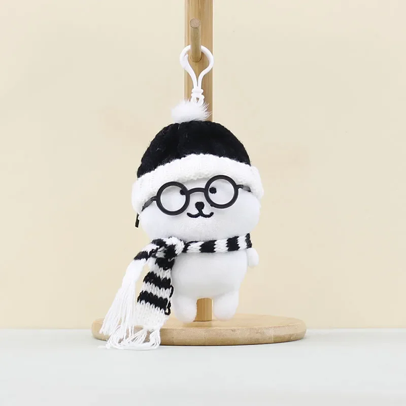 Winter Geek Bear Plush Keychain - Image 9