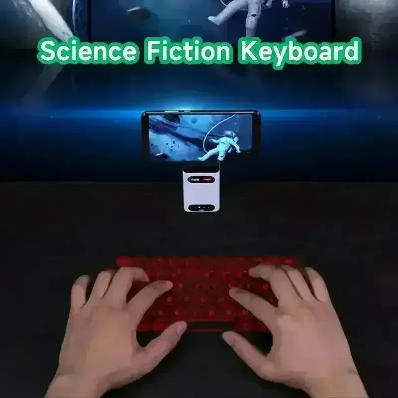 Wireless Laser Projection Virtual Keyboard