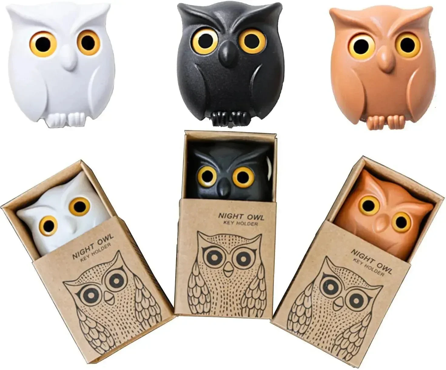 Wise Wing Owl Wall Hanger Hook - Image 8