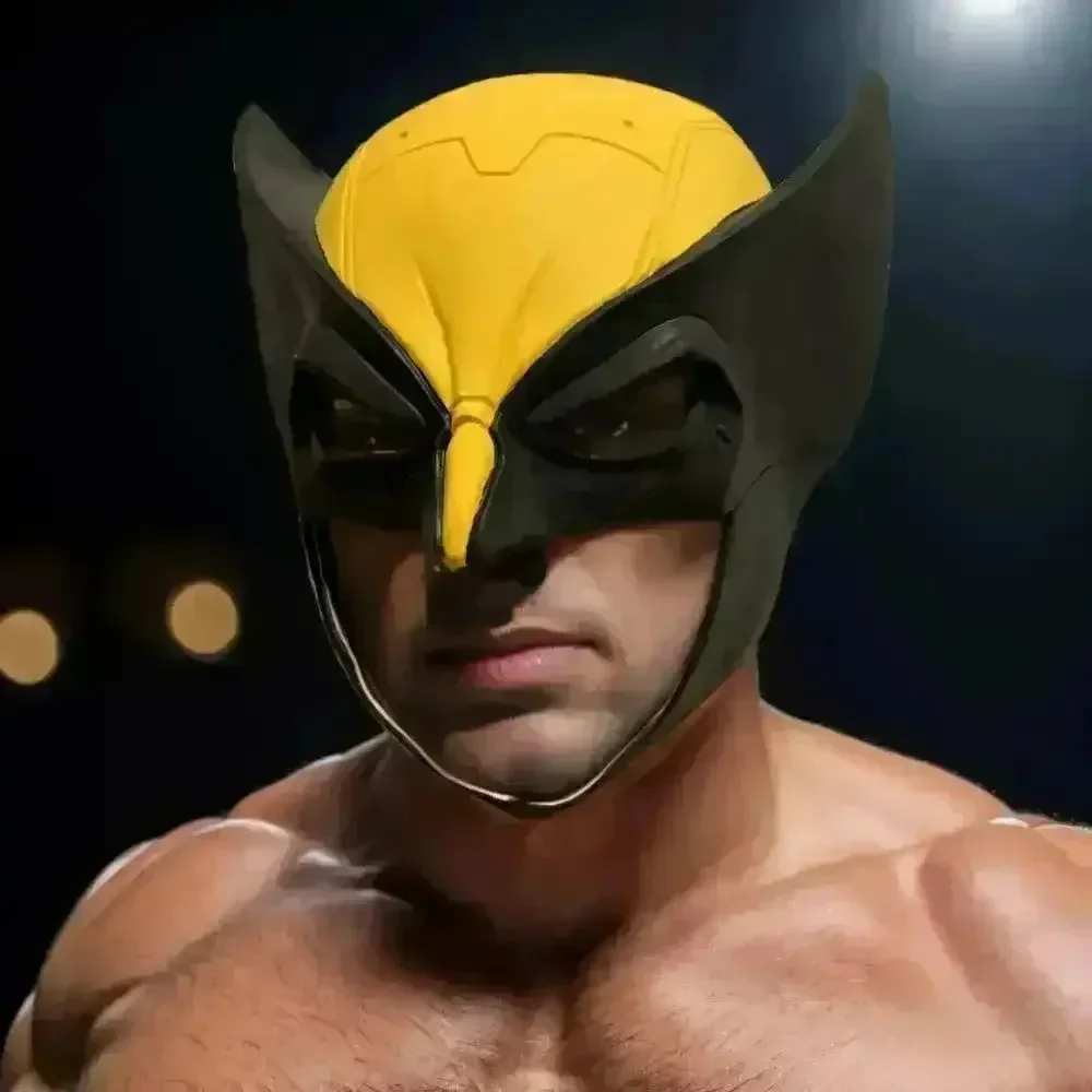 Wolverine Cosplay Face Mask with Claws - Image 12