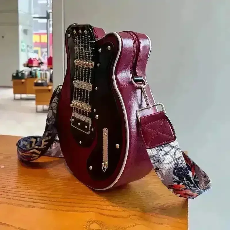 Y2K Guitar Shaped Bag - Image 8