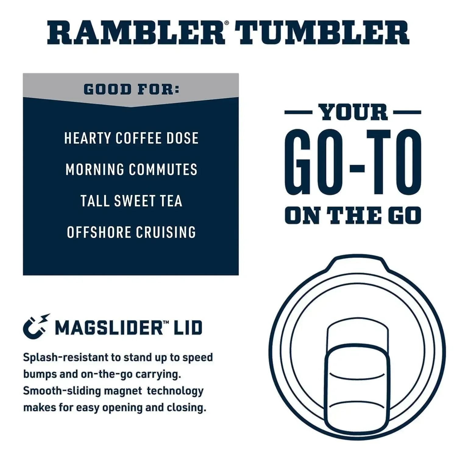 YETI Rambler MagSlider Tumbler (30 oz) - Image 6