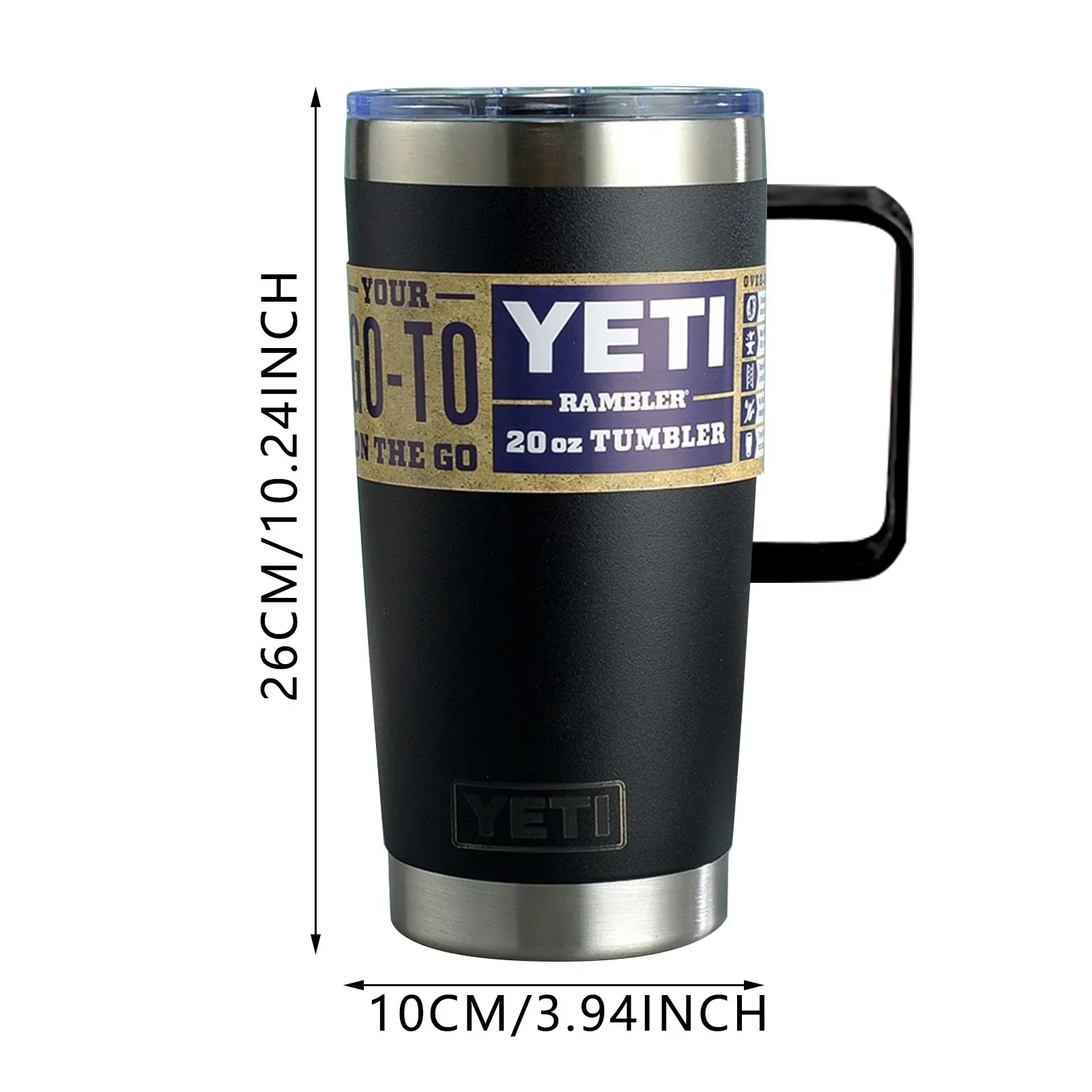 YETI Rambler Drink Mug (20 oz) - Image 14