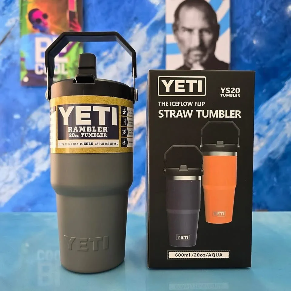YETI Rambler IceFlow Flip Straw Cup (20 oz) - Image 10