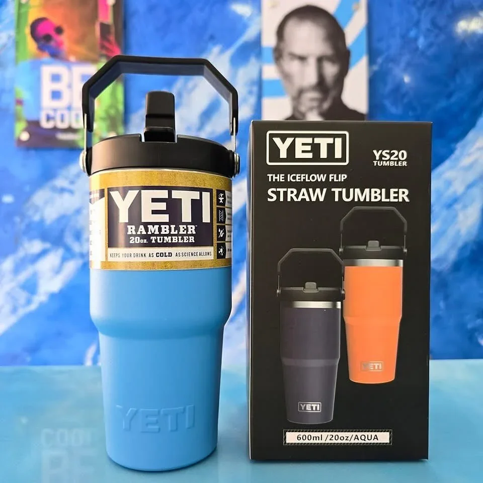 YETI Rambler IceFlow Flip Straw Cup (20 oz) - Image 11